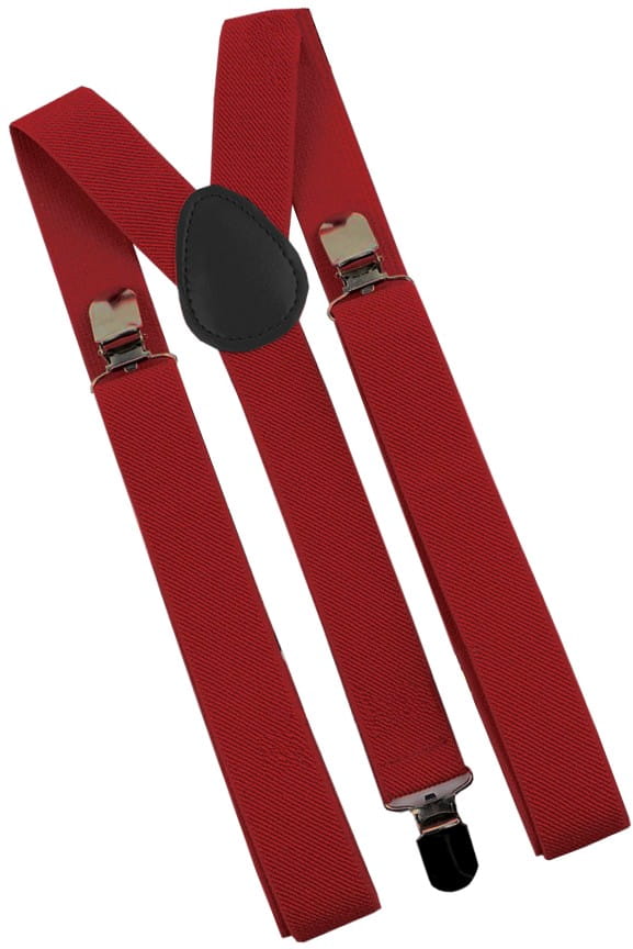 Unisex sarkanas bikšturi