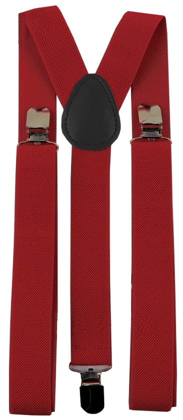 Unisex sarkanas bikšturi