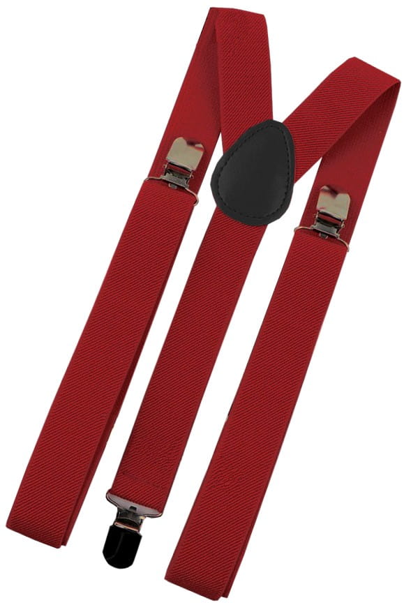Unisex sarkanas bikšturi