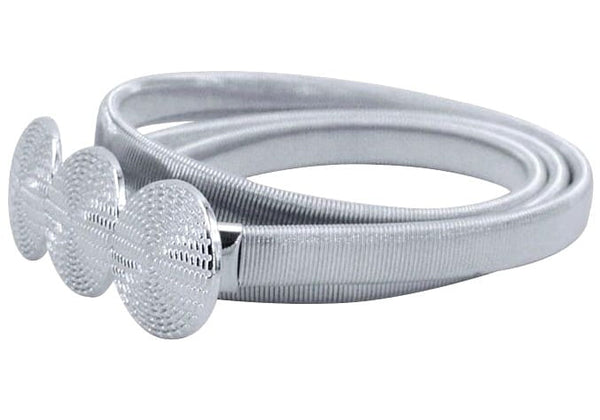 Sidabrinis elastingas metalinis diržas SNAKE D9