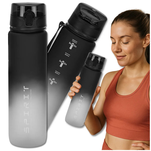 Tressari tekoša pudele, 1000 ml, BPA nesaturoša plastmasa