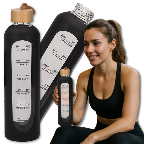 Tressari dzeramā pudele, 1000 ml, stikla
