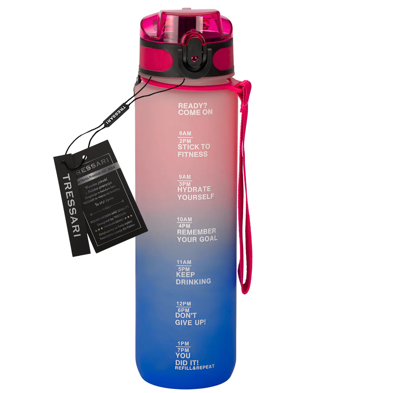 Dzeramā pudele Tressari, 1000 ml, Tritan N475