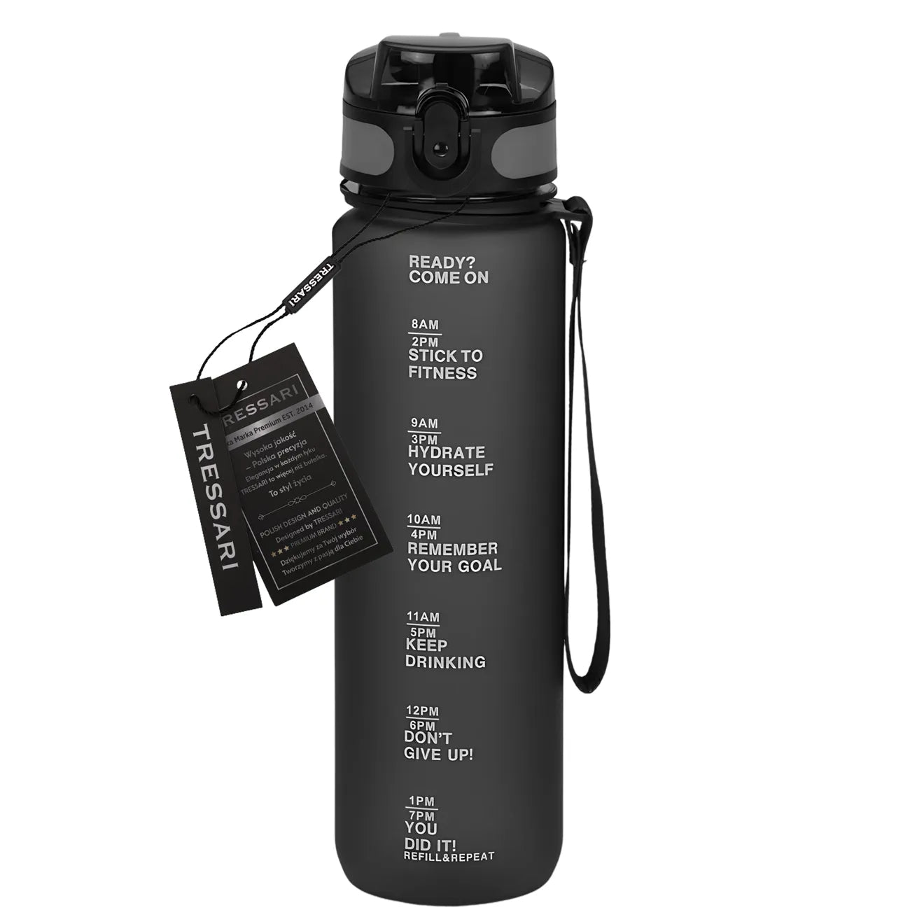 Dzeramā pudele Tressari, 1000 ml, tritāna N476