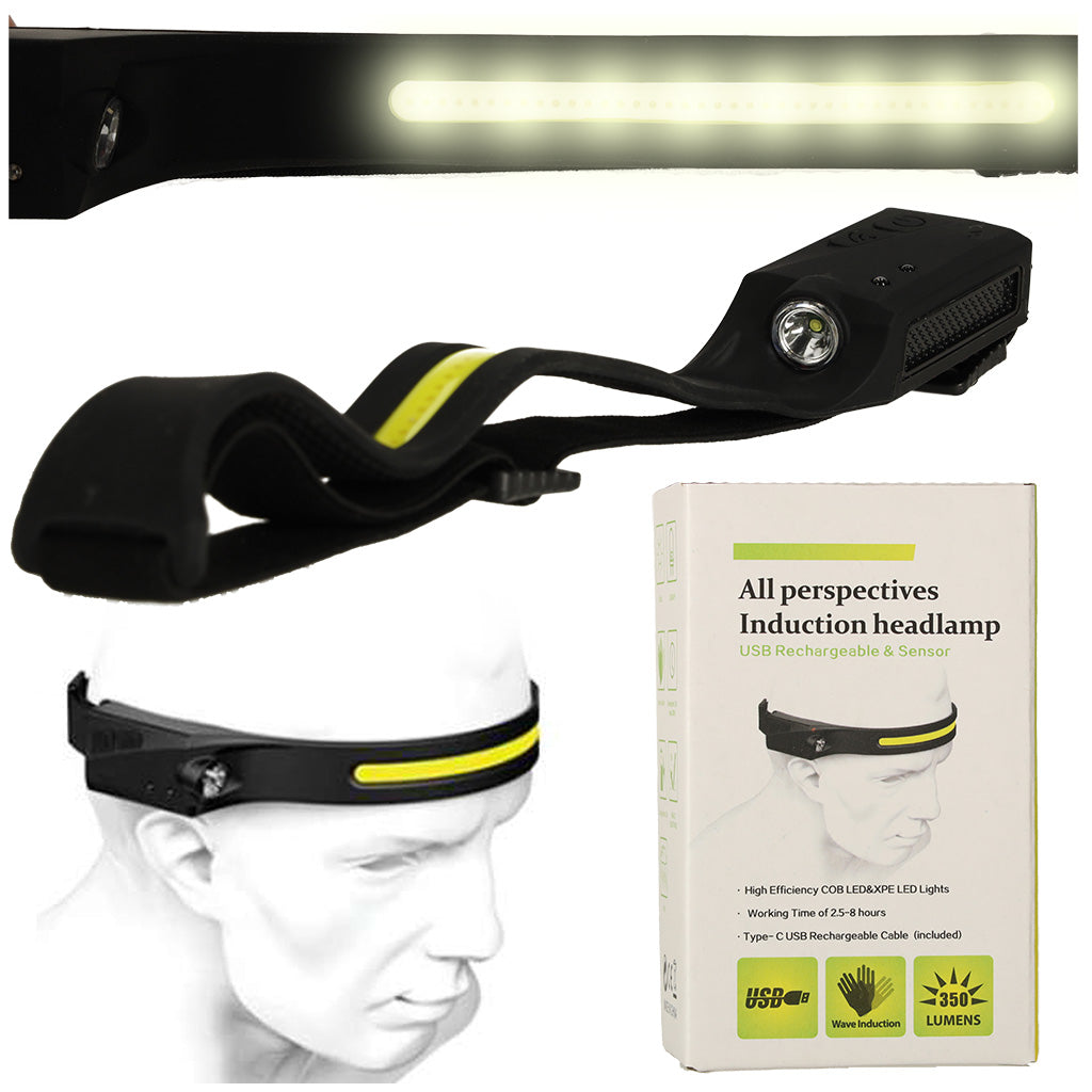 Uzlādējams LED pieres lukturītis