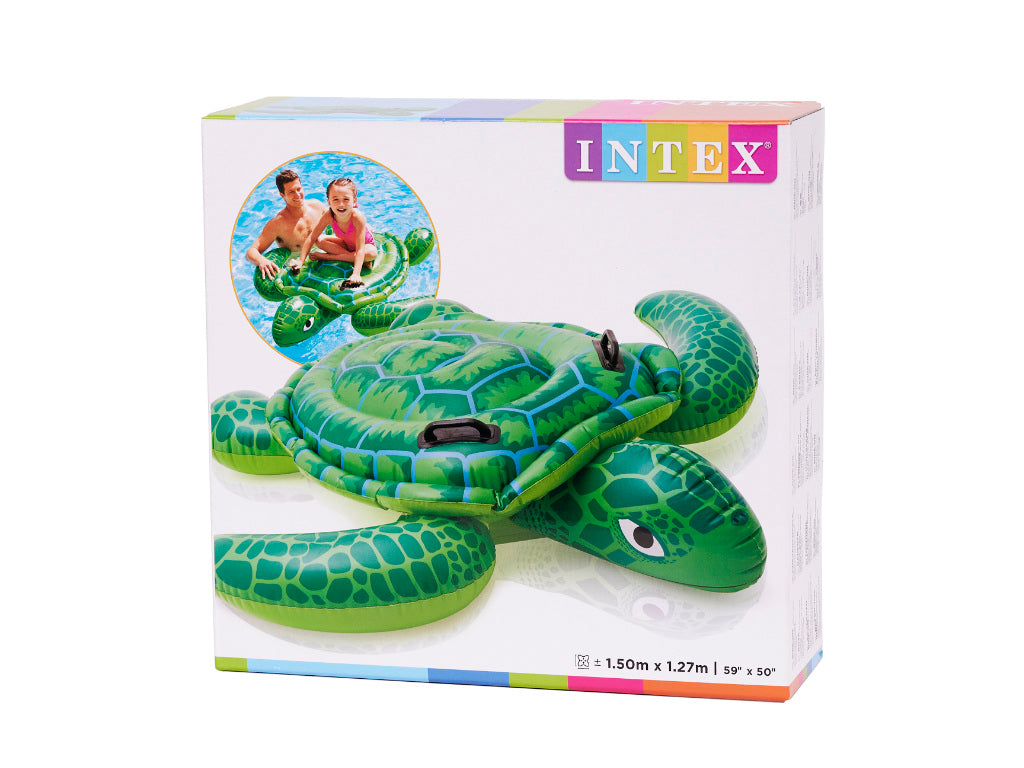 Piepūšamais bērnu plosts bruņurupucis 150 cm INTEX 