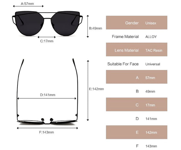 Saulesbrilles rozā/sudraba Cat Eye S3