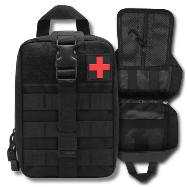 Taktiskā MOLLE pirmās palīdzības aptieciņas soma 1000D V2