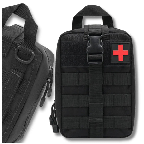 Taktiskā MOLLE pirmās palīdzības aptieciņas soma 1000D V2
