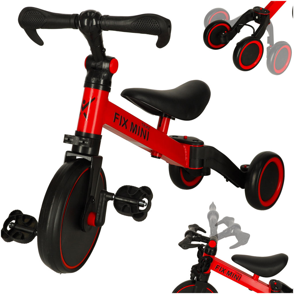 Trīsritenis Trike Fix Mini 3in1 sarkans