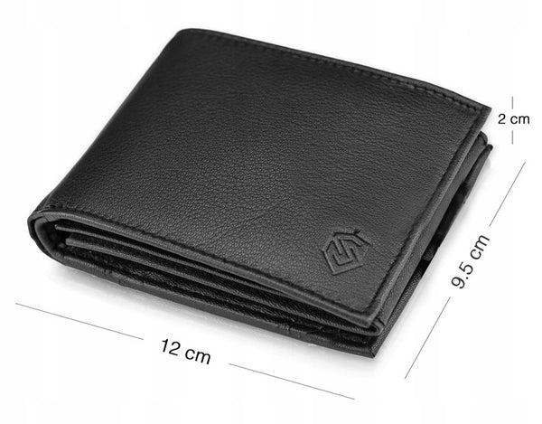 Vīriešu ādas maks Stevens DP02