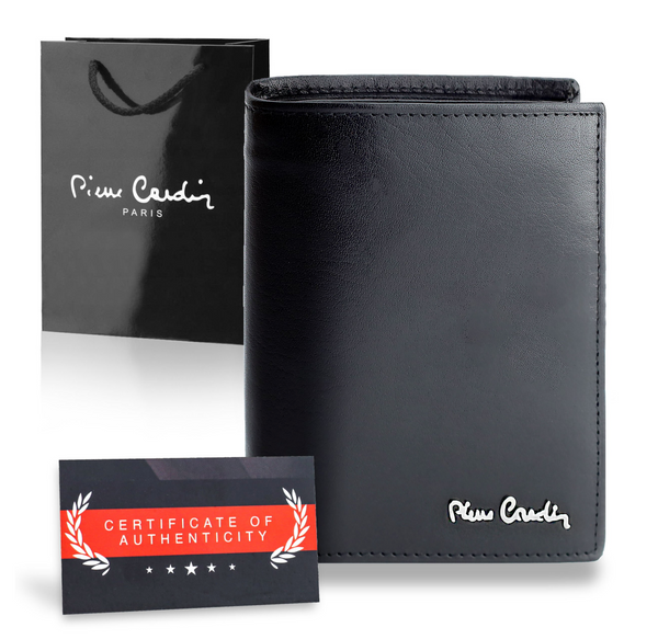 Vīriešu maks Pierre Cardin, īsta āda, RFID aizsardzība 623206 