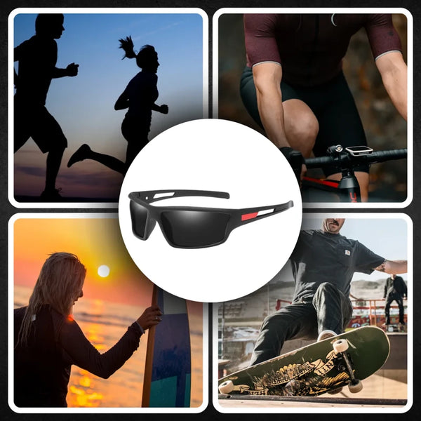 Sporta āra polarizētās brilles, universālas 