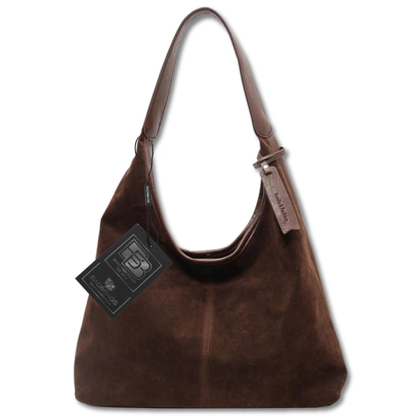 Sieviešu rokassoma BAD&amp;BAGS, brūna eko āda 