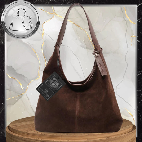 Sieviešu rokassoma BAD&amp;BAGS, brūna eko āda 