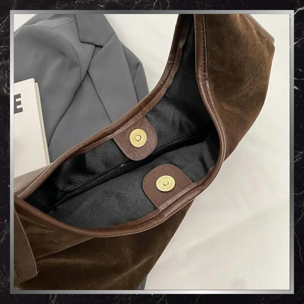 Sieviešu rokassoma BAD&amp;BAGS, brūna eko āda 