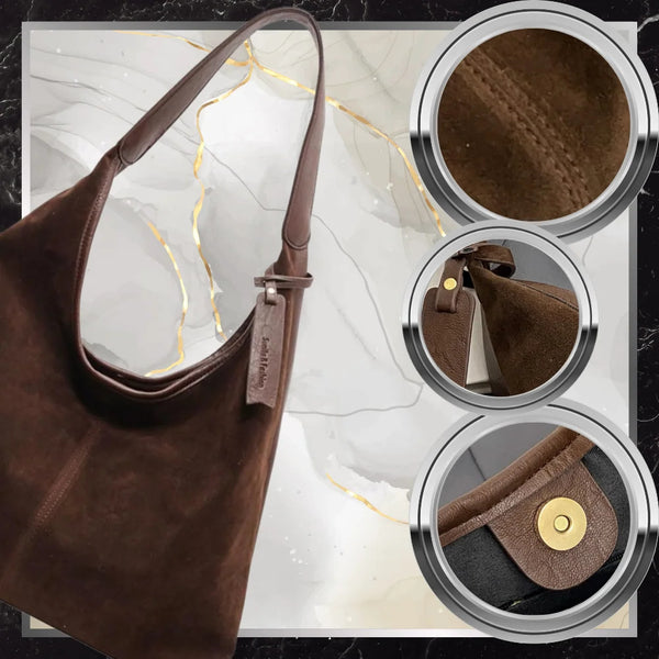 Sieviešu rokassoma BAD&amp;BAGS, brūna eko āda 