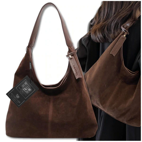 Sieviešu rokassoma BAD&amp;BAGS, brūna eko āda 