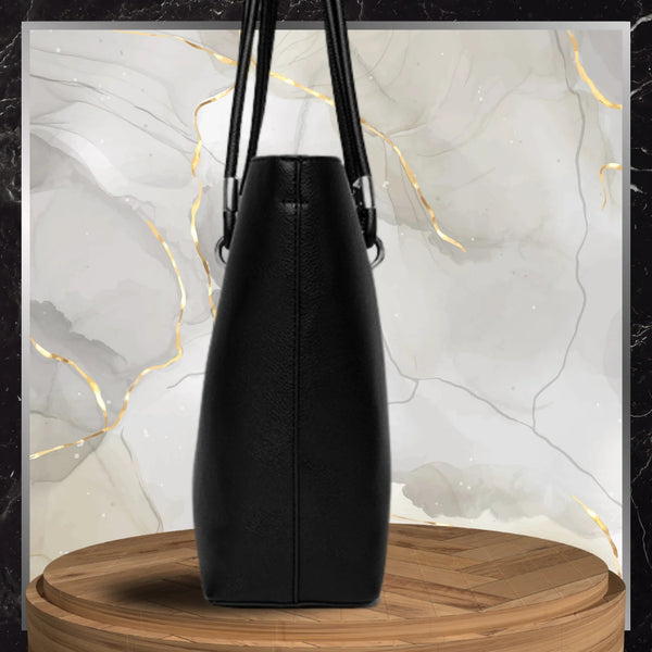 Sieviešu ādas rokassoma BAD&amp;BAGS, melna N500