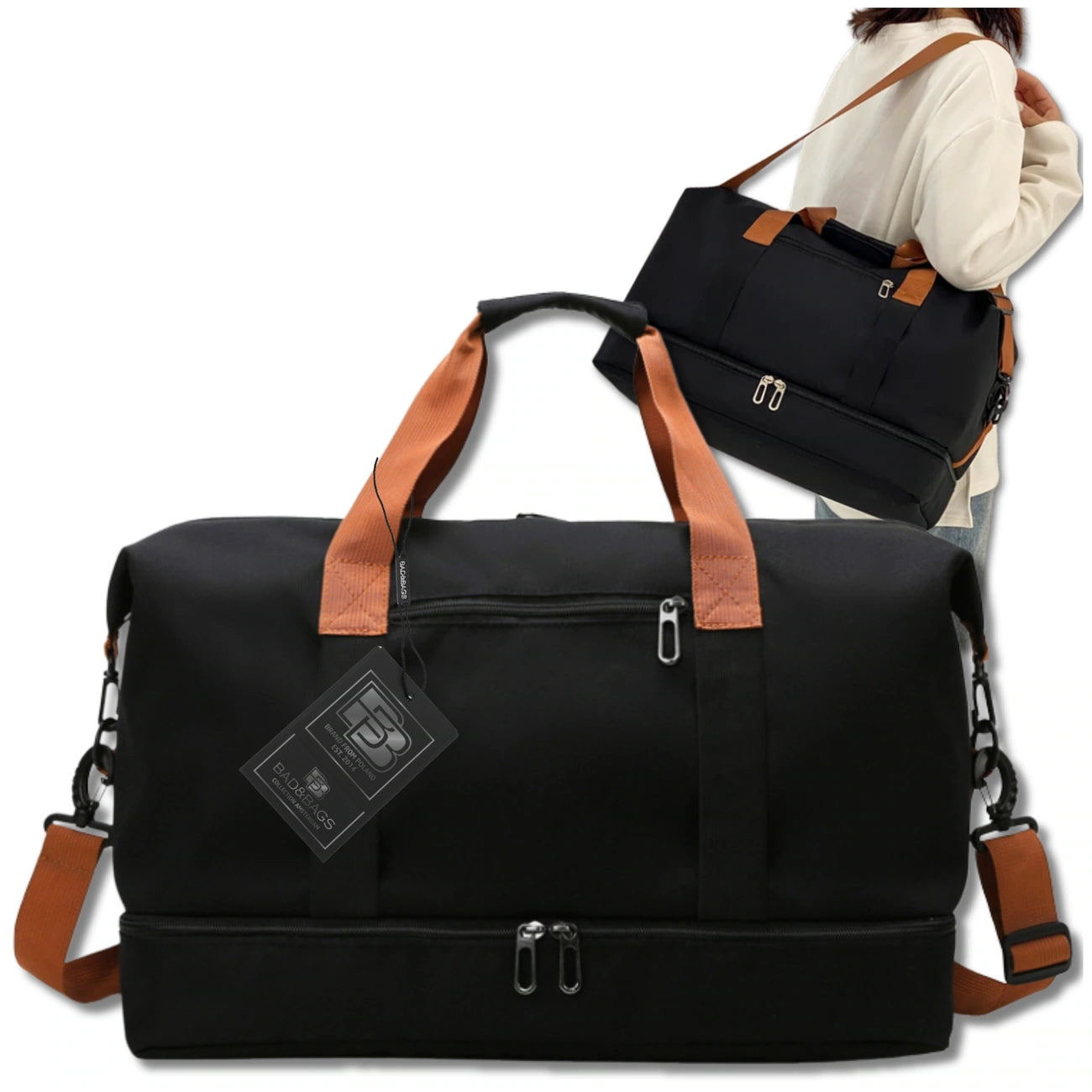 Ceļojuma soma BAD&amp;BAGS, ūdensizturīga N491