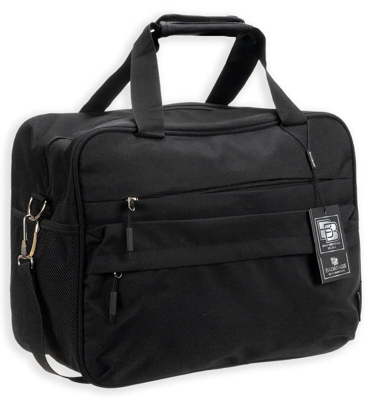 Ceļojuma soma BAD&amp;BAGS, melna, rokas bagāžai