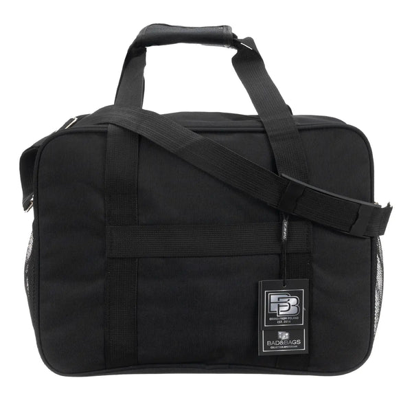 Ceļojuma soma BAD&amp;BAGS, melna, rokas bagāžai