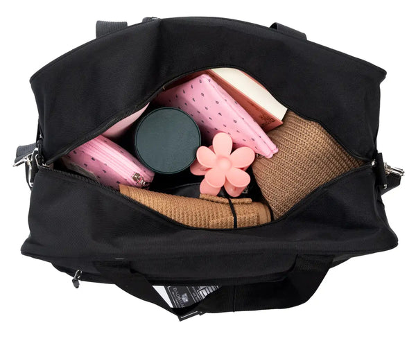 Ceļojuma soma BAD&amp;BAGS, melna, rokas bagāžai
