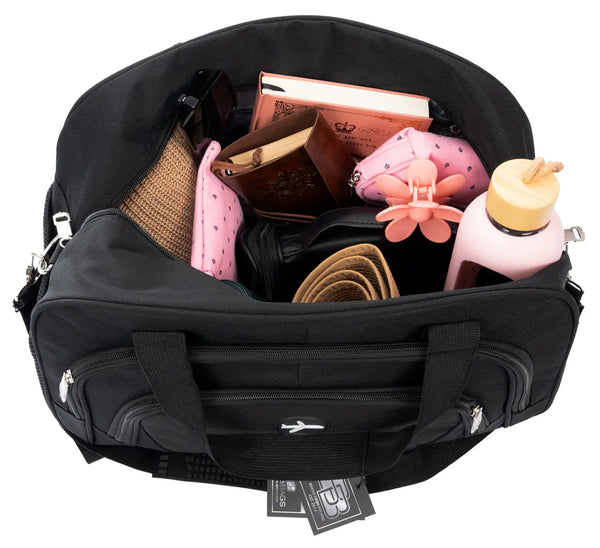 Ceļojuma soma BAD&amp;BAGS, melna N496