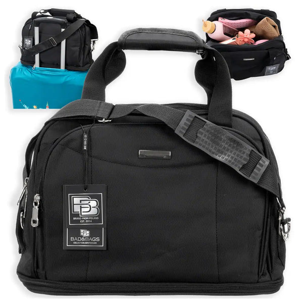 Ceļojuma soma BAD&amp;BAGS, melna N497