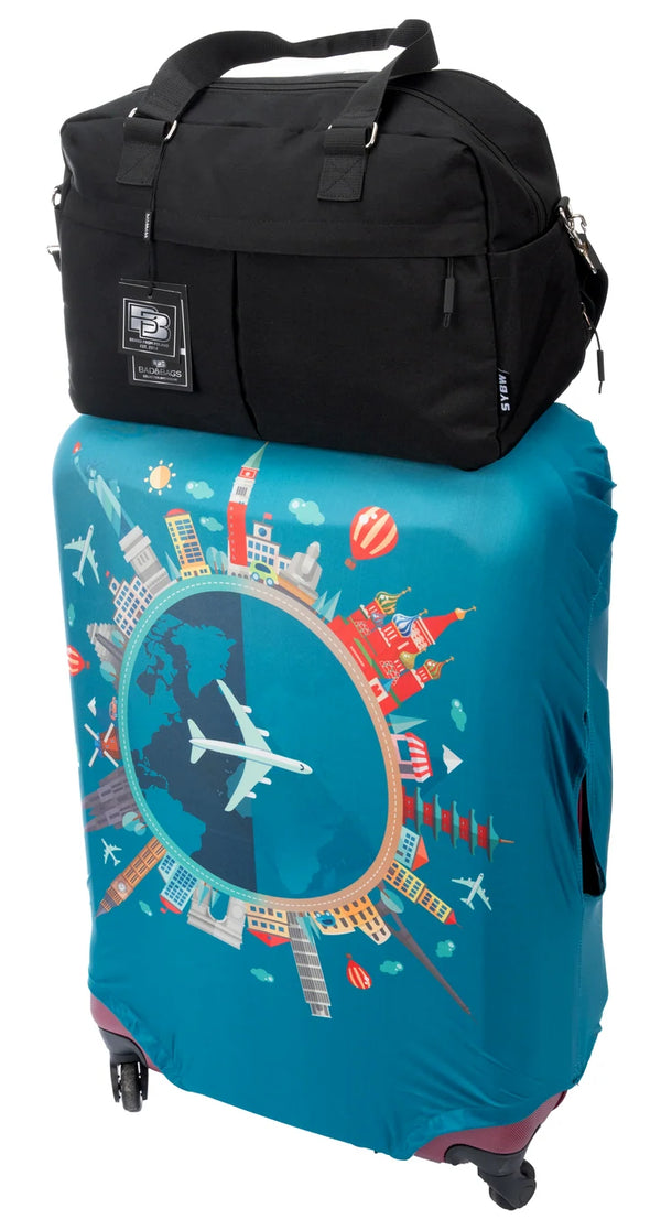 Ceļojumu soma BAD&amp;BAGS, melna, ceļojumu