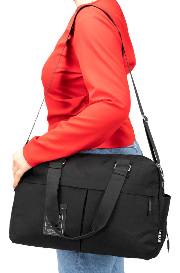 Ceļojumu soma BAD&amp;BAGS, melna, ceļojumu