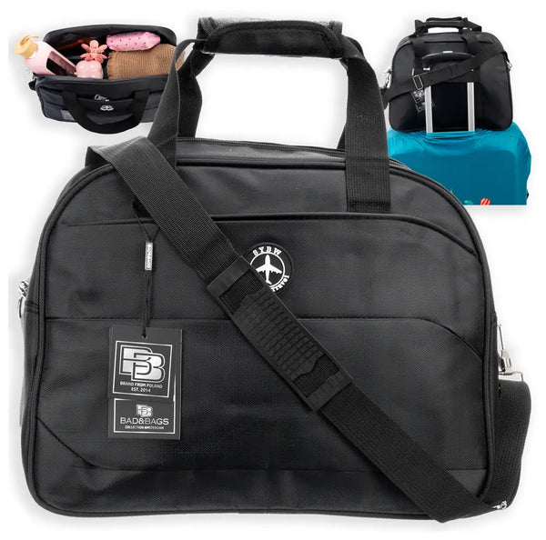 Ceļojuma soma BAD&amp;BAGS, melna, ceļojumu soma N498