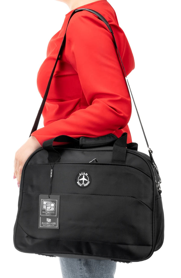 Ceļojuma soma BAD&amp;BAGS, melna, ceļojumu soma N498