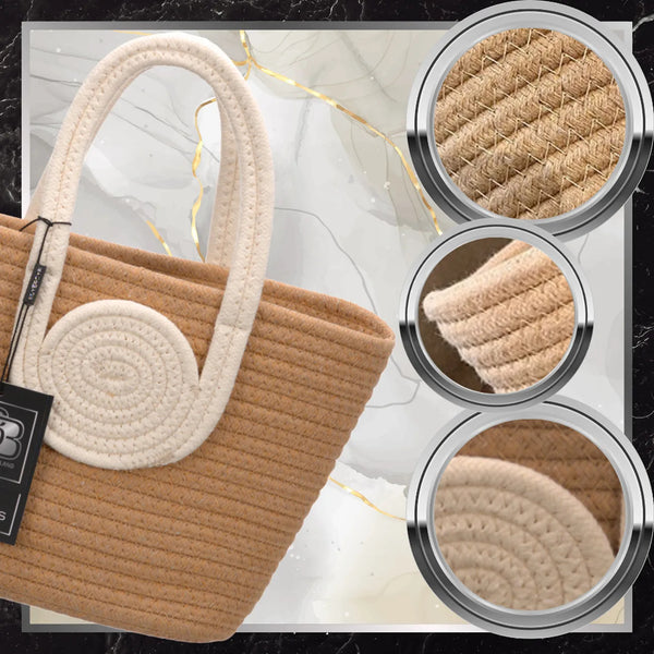 Sieviešu salmu pludmales soma BAD&amp;BAGS, maza