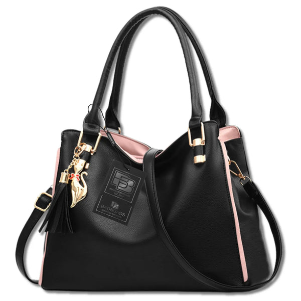 Sieviešu rokassomiņa BAD&BAGS, melna R57