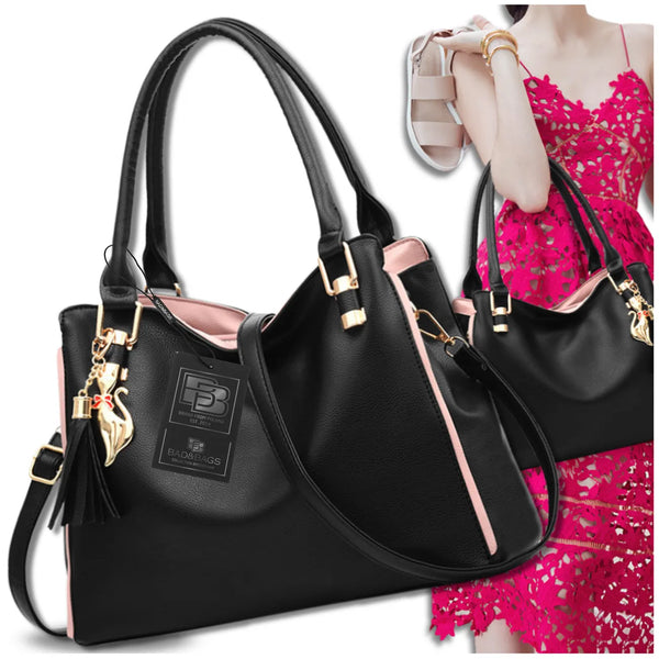 Sieviešu rokassomiņa BAD&BAGS, melna R57