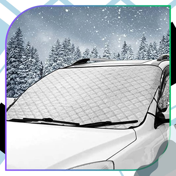 Automašīnas priekšējā stikla aizsargs pret salu