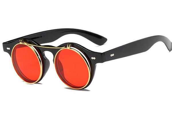 Saulesbrilles, apaļas, retro stila