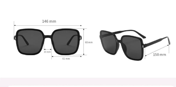 Saulesbrilles sievietēm C22BLACK