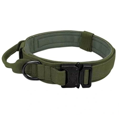 Suņu kakla siksna G11 zaļa