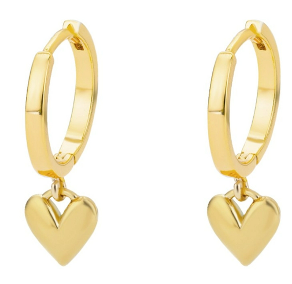 Sieviešu auskari A55, zelta krāsā