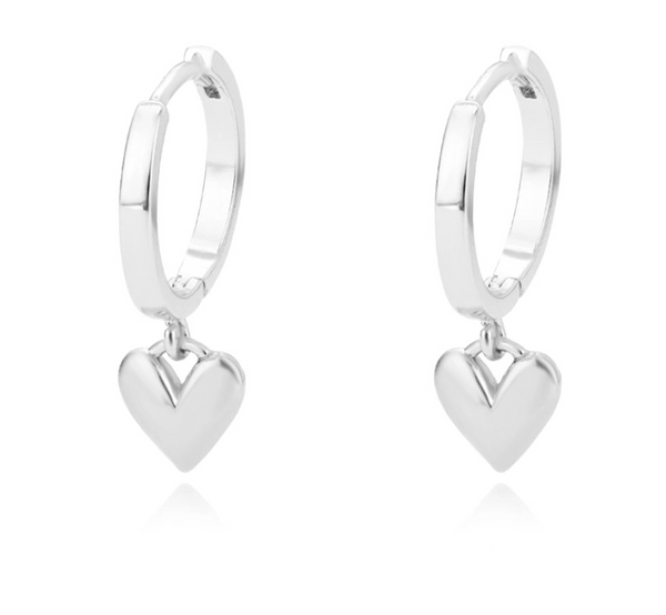 Sieviešu auskari A55, sudraba krāsā