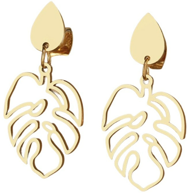 Sieviešu auskari A56, zelta krāsā