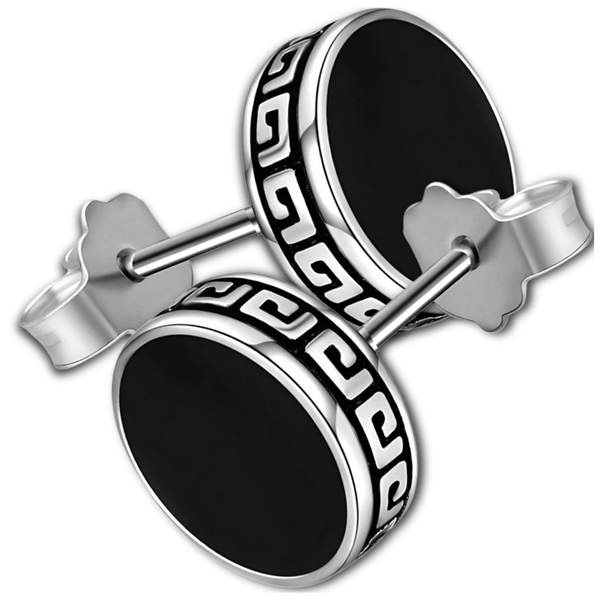 Auskari vīriešiem L11, melni