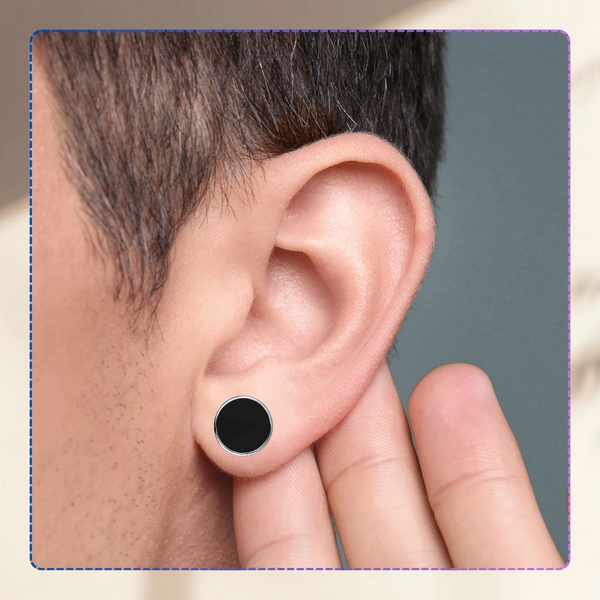 Auskari vīriešiem L11, melni