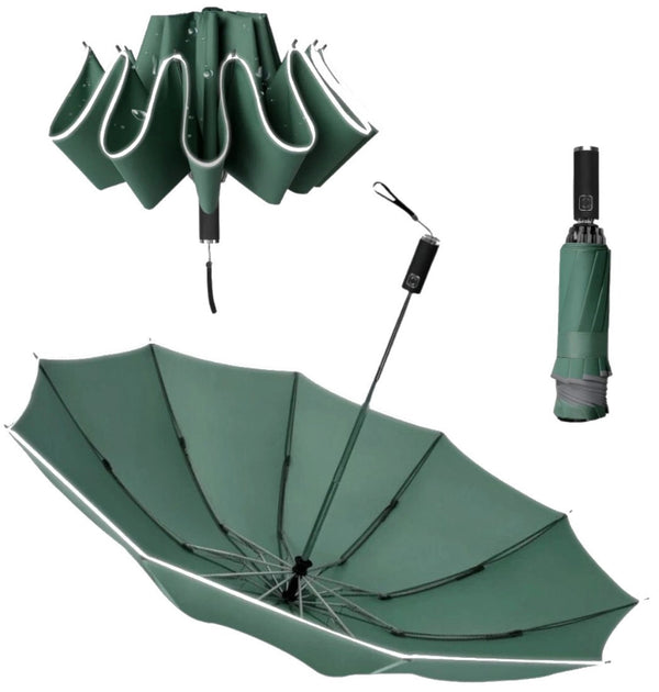 Automātiskais lietussargs DF102 zaļš