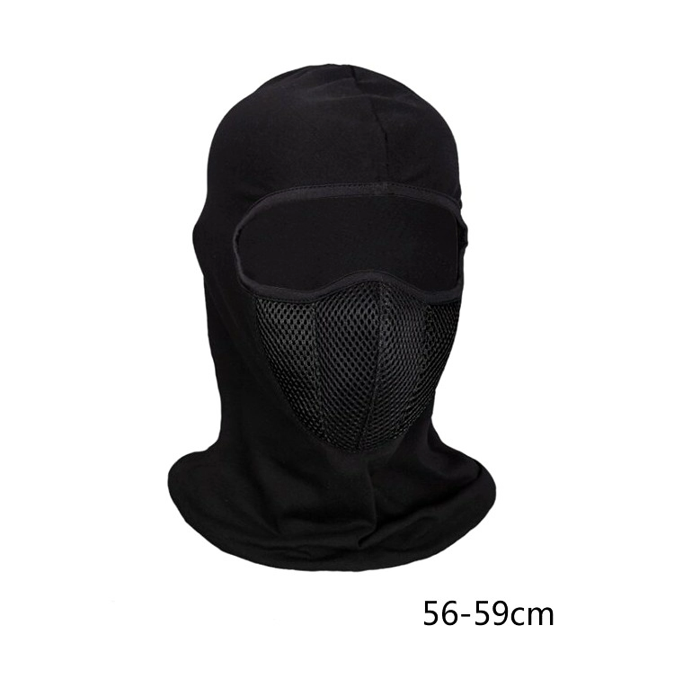 Balaklava K81, melna
