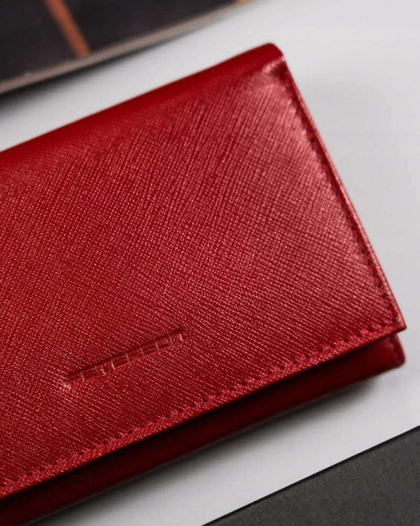 Liels sieviešu maks Peterson D22, sarkans D1943