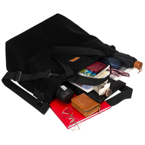 Liela sieviešu rokassoma Rovicky, melna