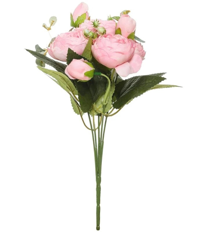 Mākslīgās rozā peonijas 1 gab. G10